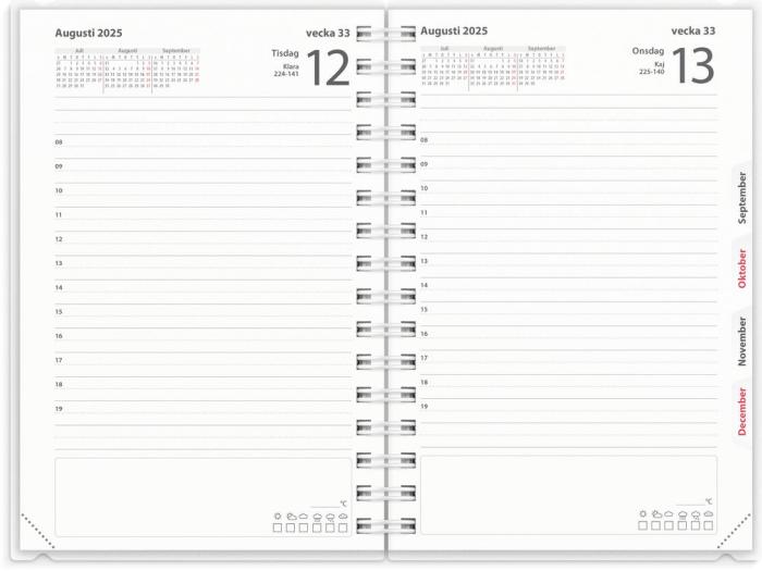 Kalender Dagbok 4i1 2025-2026