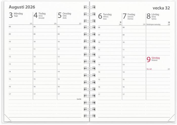 Kalender Study A6 4i1 2025-2026