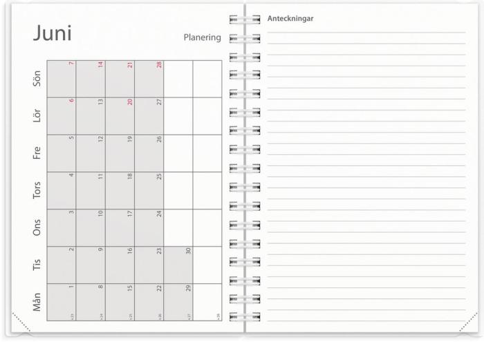 Kalender Study A6 4i1 2025-2026