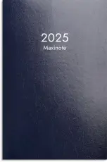 Maxinote blå kartong 2025