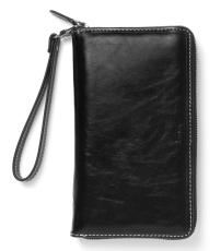 Filofax Malden Personal Black Compact Zip Black