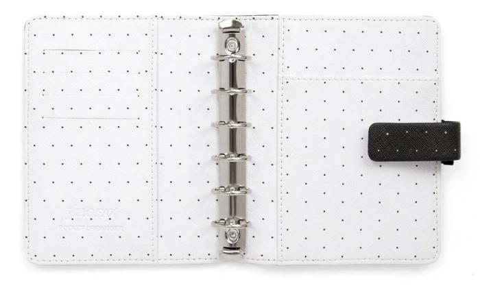 Filofax Moonlight Pocket Svart