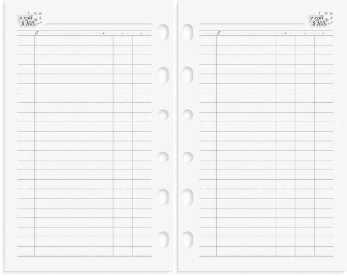 Compact Systemkalender svart skinn 2025 