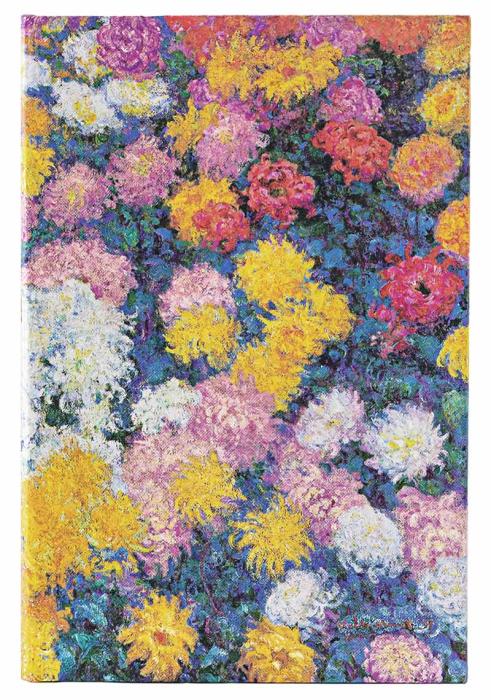 Paperblanks Notebook Monet’s Chrysanthemums unlined