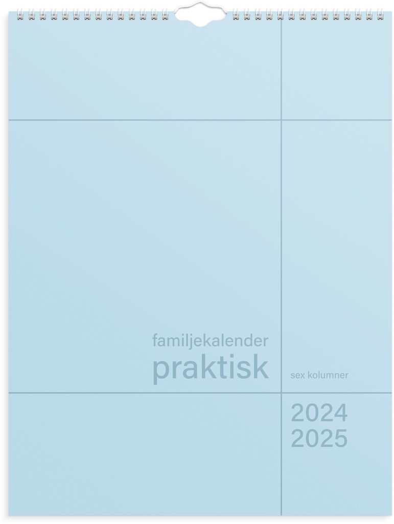 Väggkalender Familjens Praktiska 20242025